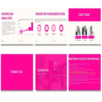 Blo Blow Dry Bar Pitch Deck template - Contact Us - FI