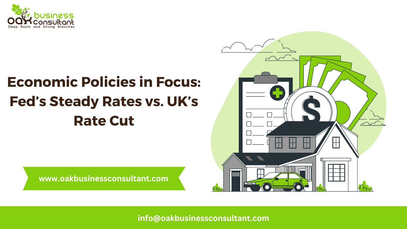 Economic Policies in Focus Fed’s Steady Rates vs. UK’s Rate Cut
