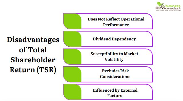 Disadvantages of Total Shareholder Return (TSR)