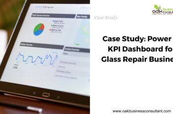 Case Study Power BI KPI Dashboard for Glass Repair Business