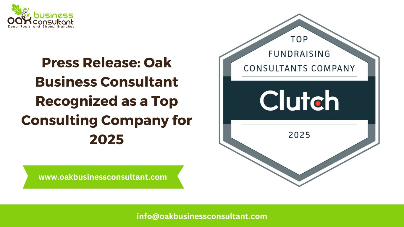 Press Release Oak Business Consultant Recognized as a Top Consulting Company for 2025
